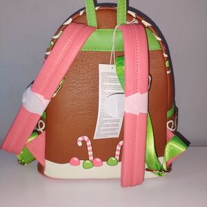 Loungefly X DisneyParks Gingerbread Backpack - Pink and Brown